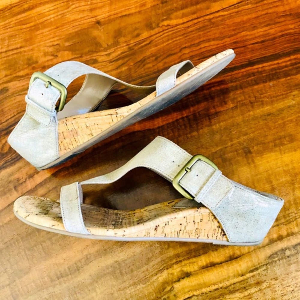 Donald Pliner Donni Metallic Thong Sandals